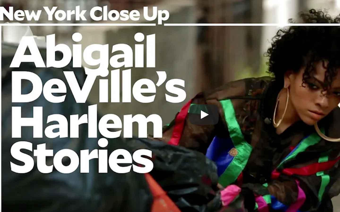 Abigail DeVille's Harlem Stories | Art21 