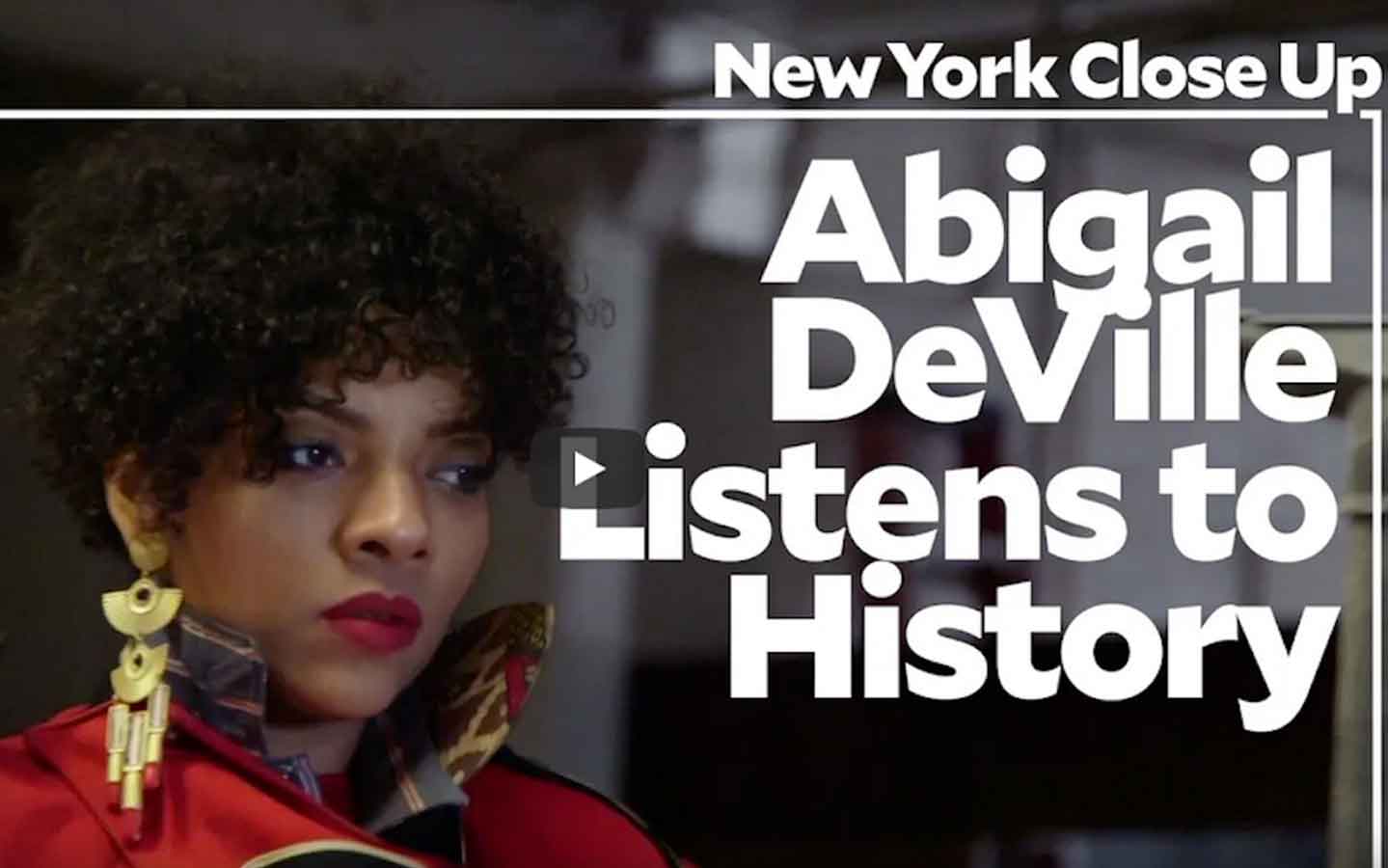 Abigail DeVille Listens to History | Art21 