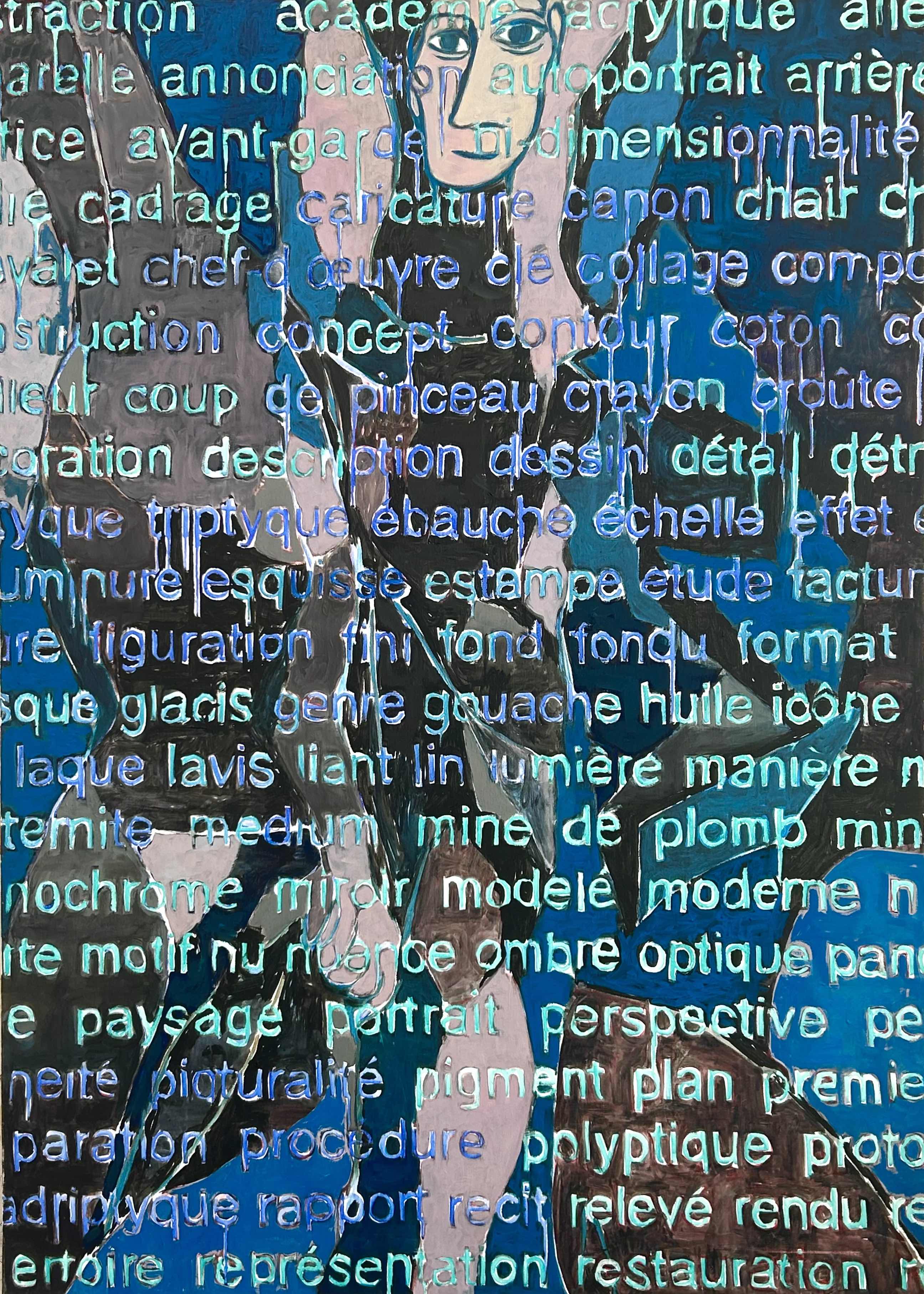 Autoportrait en Demoiselle, Agns Thurnauer