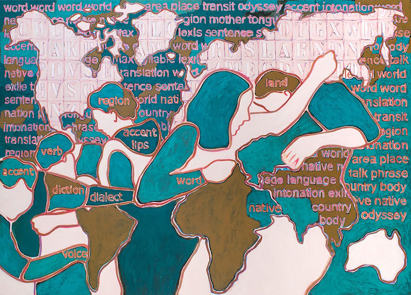 Land and Language #3, Agnès Thurnauer