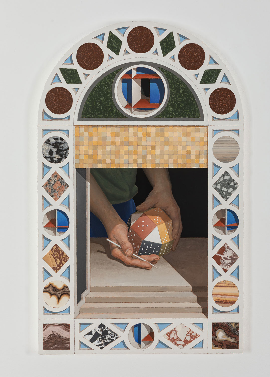 Niche with Magic Rhombi (with RZ & LH), Christian Hidaka