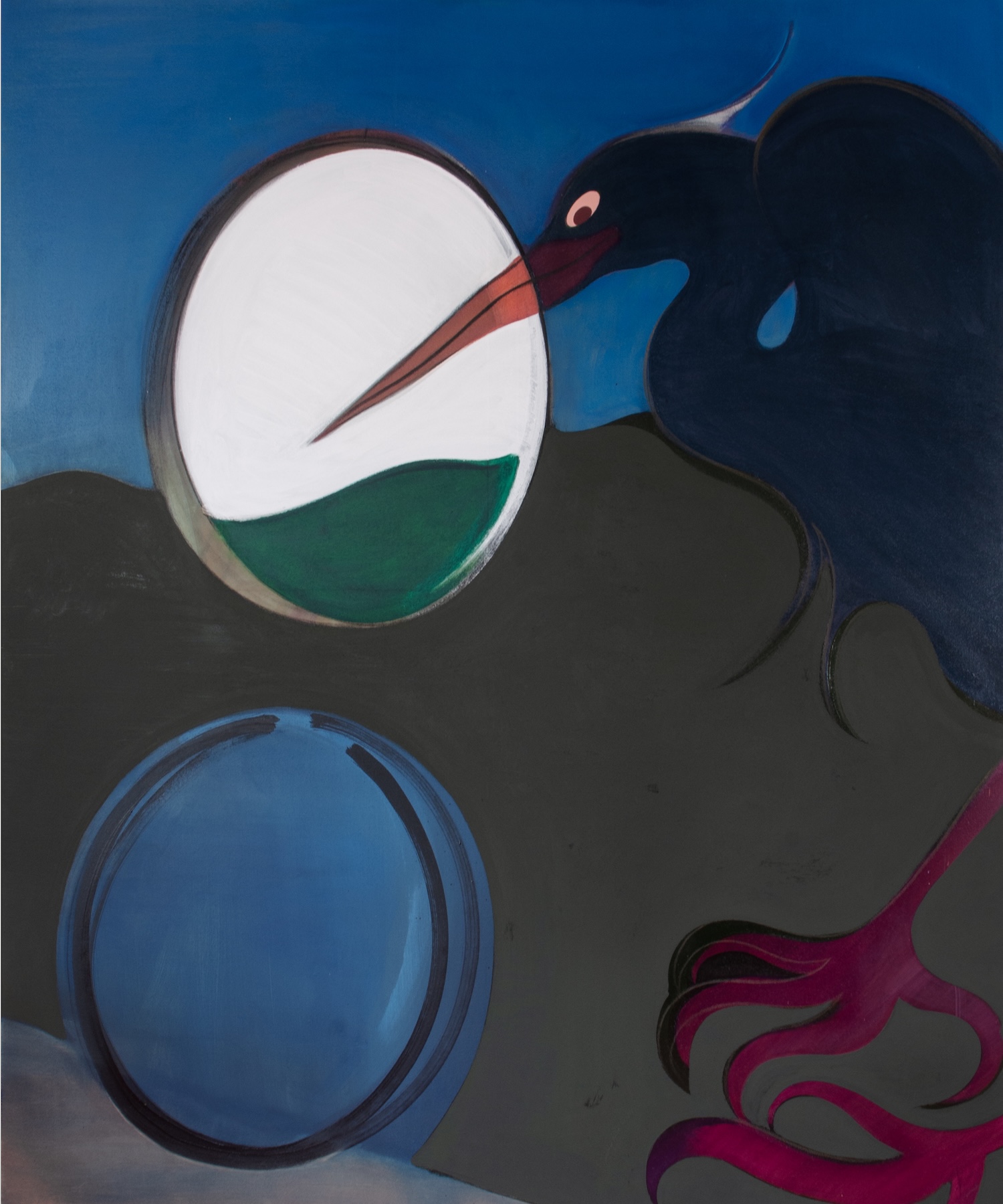 Heron conspiracy (Blue), Hugo Ruyant