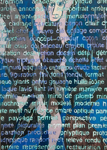 Autoportrait en Demoiselle, Agns Thurnauer