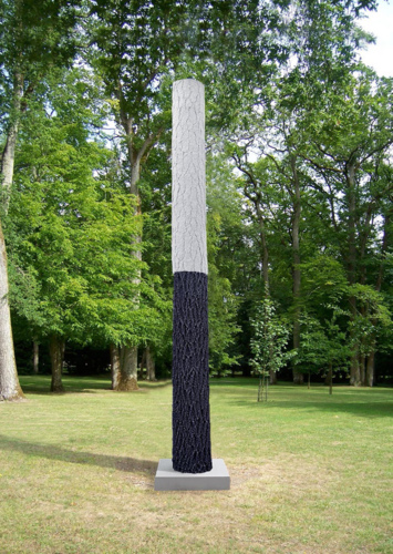 Statue d'arbres en colonne, Didier Marcel