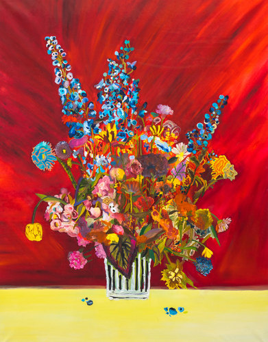 Vase de fleurs, Mariana Bunimov