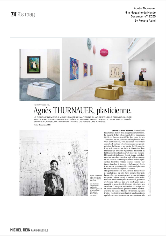 Agnes Thurnauer - M le Magazine