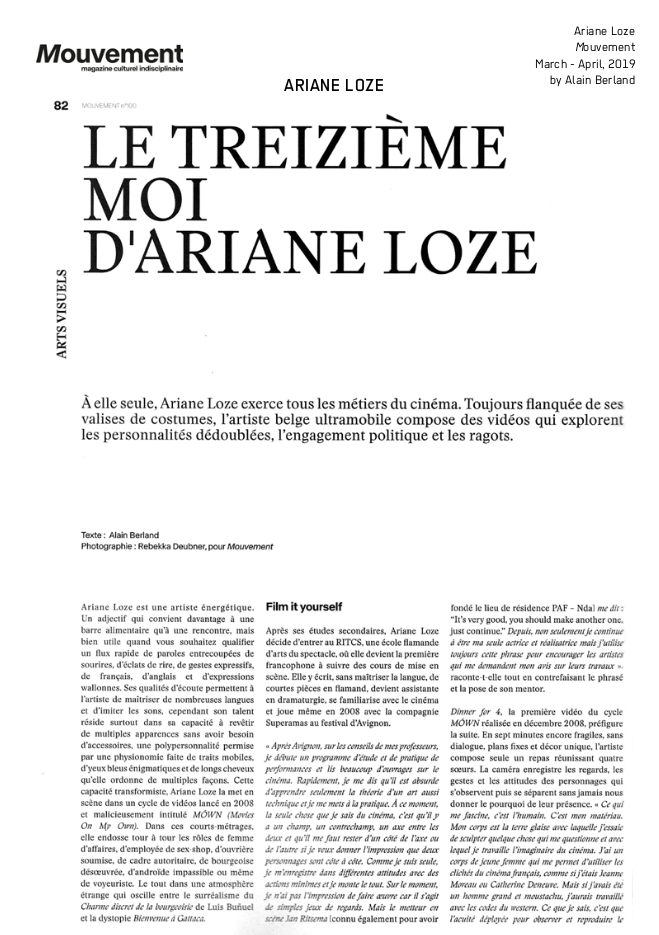 Ariane Loze - Mouvement