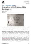 Interview with Lia and Dan Perjovschi - Art Practical