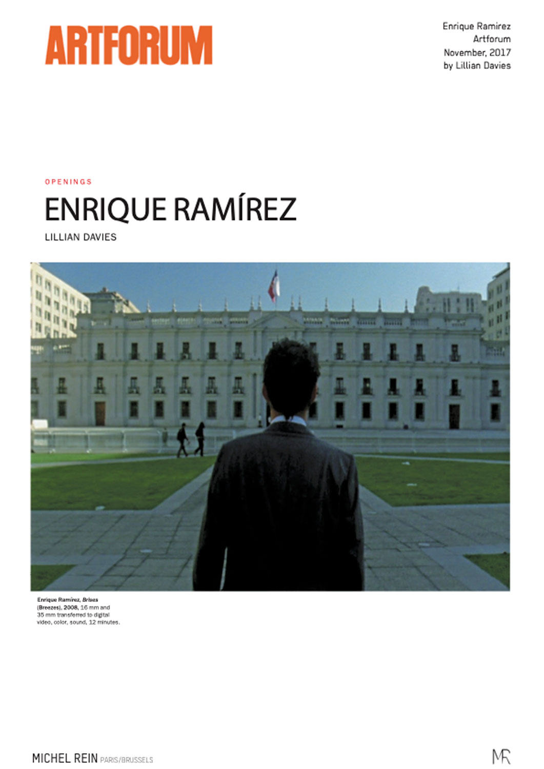 Enrique Ramrez - Artforum