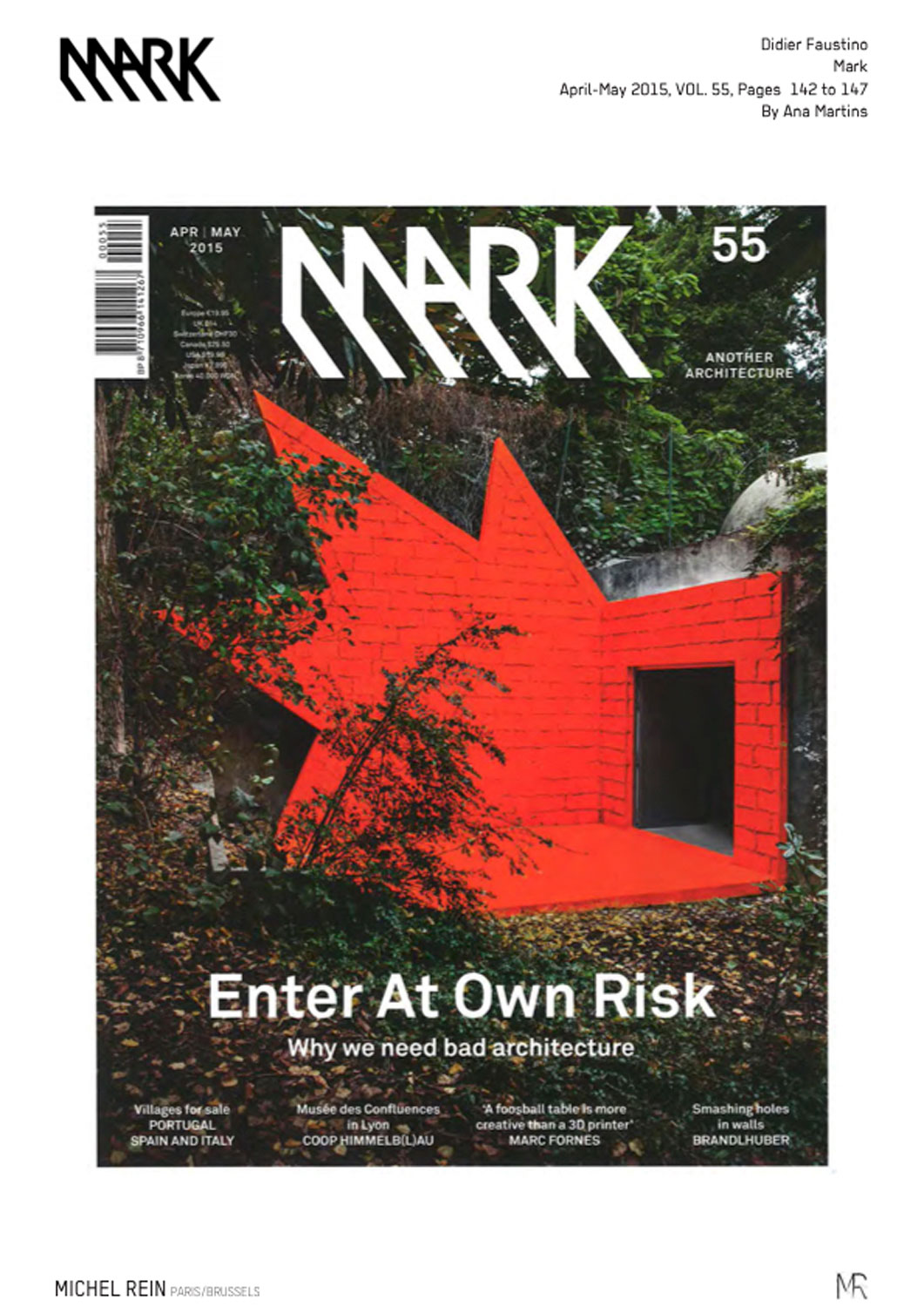 Enter At Own Risk - Mark