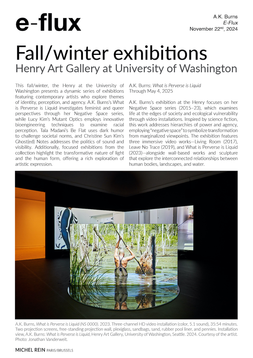 Fall/Winter exhibitions - E-flux