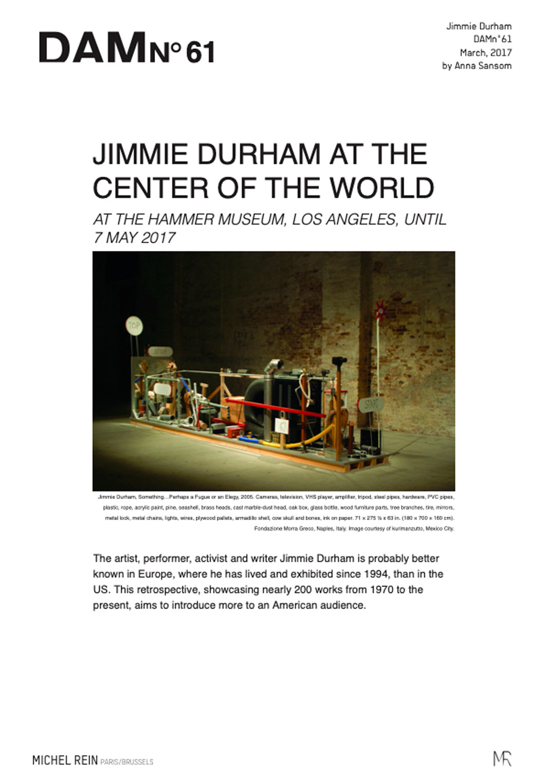 Jimmie Durham - DAMn61
