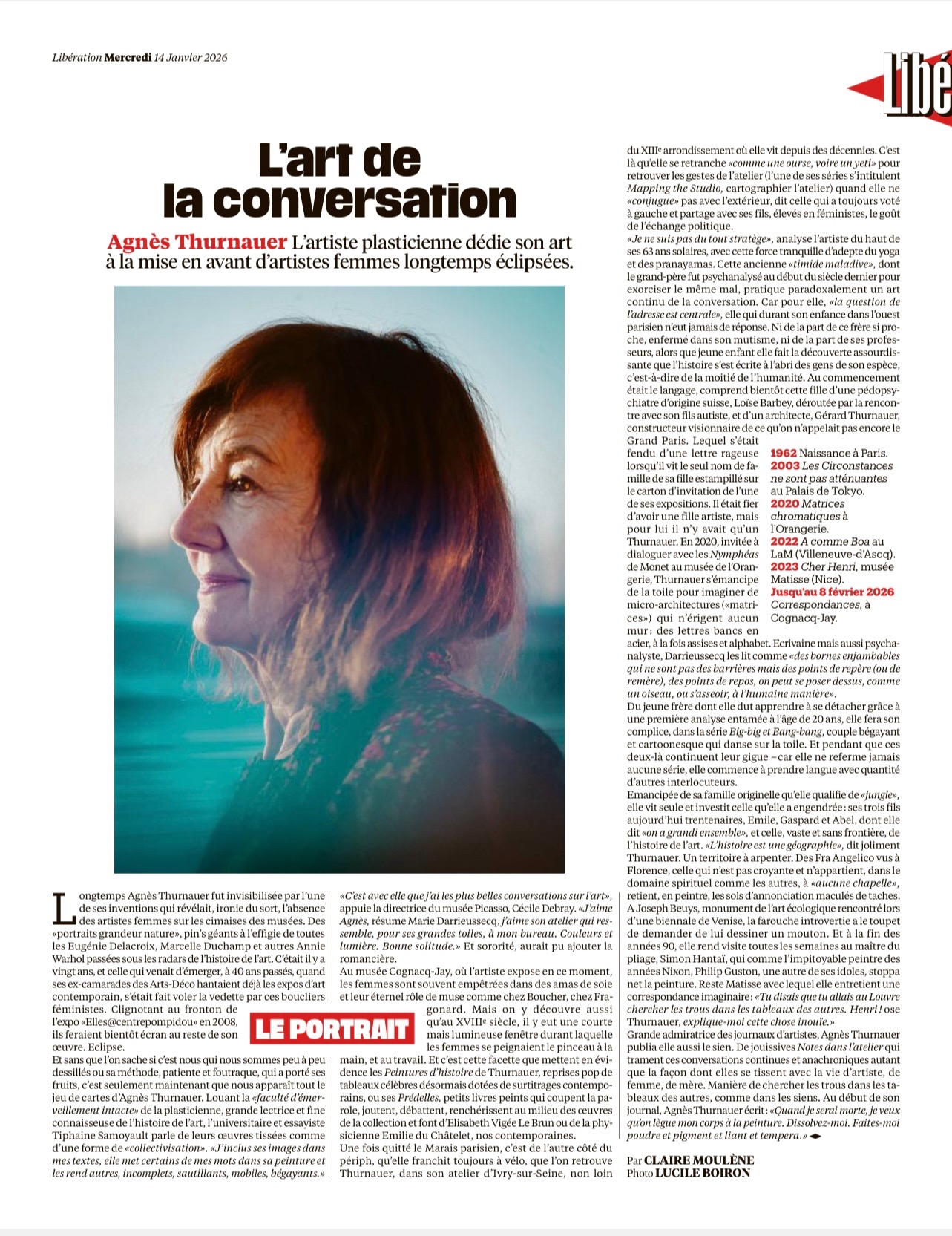 L'art de la conversation - Lib�ration