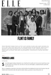 Flint is family - Elle