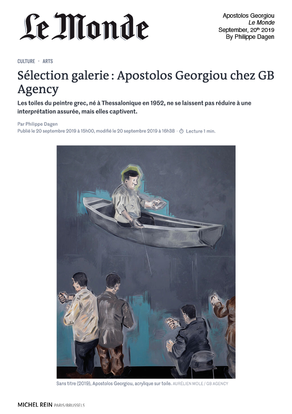 Slection galerie : Apostolos Georgiou chez GB Agency - Le Monde